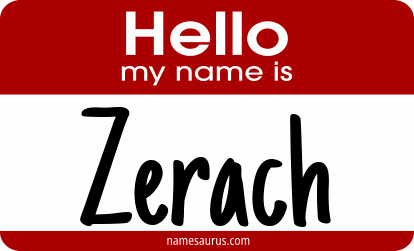 Hello my name is Zerach png download