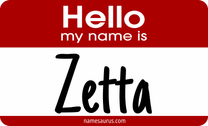 Hello my name is Zetta png download