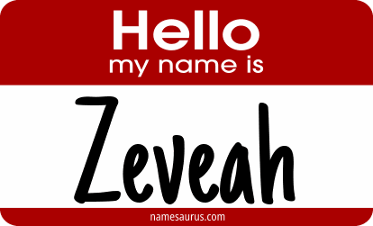 Hello my name is Zeveah png download