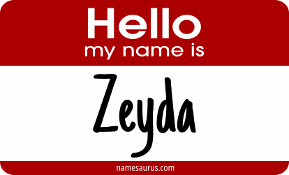 Hello my name is Zeyda png download
