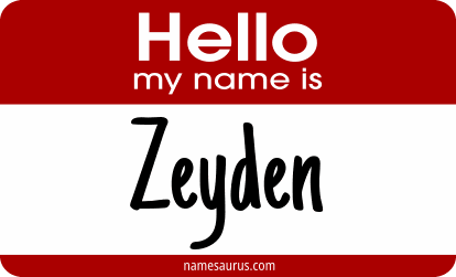 Hello my name is Zeyden png download