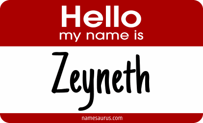 Hello my name is Zeyneth png download