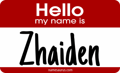 Hello my name is Zhaiden png download