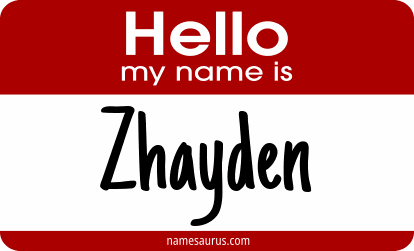 Hello my name is Zhayden png download