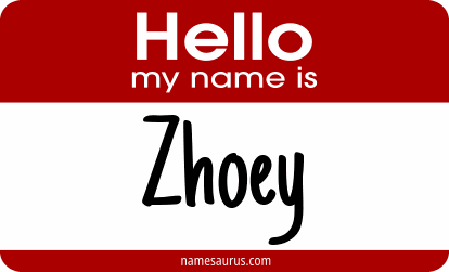 Hello my name is Zhoey png download