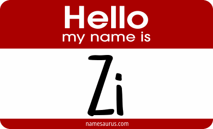 Hello my name is Zi png download