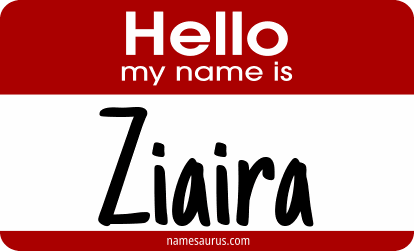 Hello my name is Ziaira png download