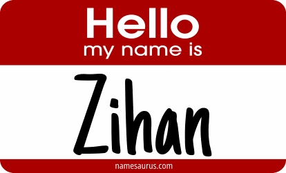Hello my name is Zihan png download