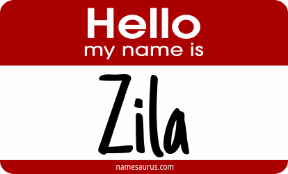 Hello my name is Zila png download