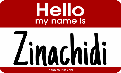 Hello my name is Zinachidi png download
