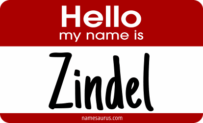 Hello my name is Zindel png download