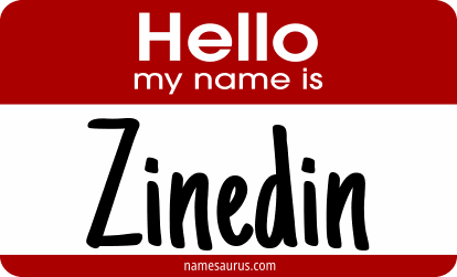 Hello my name is Zinedin png download