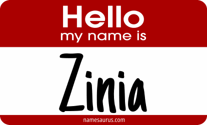 Hello my name is Zinia png download