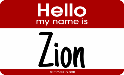 Hello my name is Zion png download