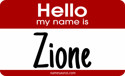 Hello my name is Zione png download