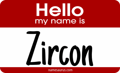Hello my name is Zircon png download