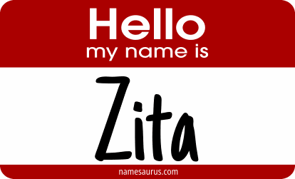 Hello my name is Zita png download