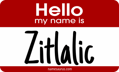 Hello my name is Zitlalic png download