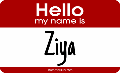 Hello my name is Ziya png download