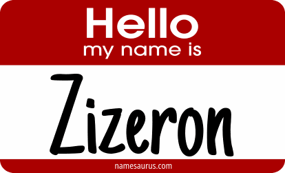 Hello my name is Zizeron png download