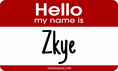 Hello my name is Zkye png download