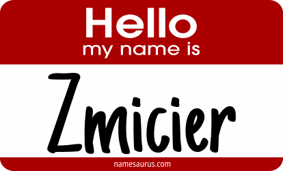 Hello my name is Zmicier png download