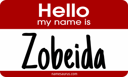 Hello my name is Zobeida png download