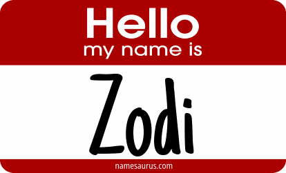 Hello my name is Zodi png download