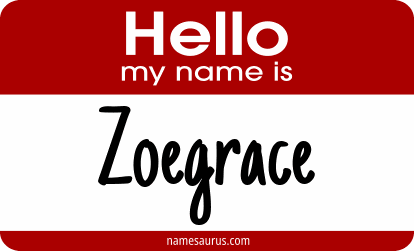 Hello my name is Zoegrace png download