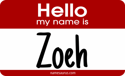 Hello my name is Zoeh png download