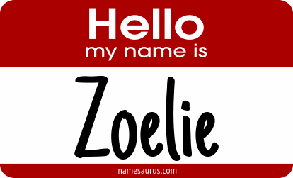 Hello my name is Zoelie png download