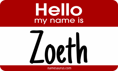 Hello my name is Zoeth png download