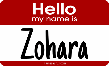 Hello my name is Zohara png download