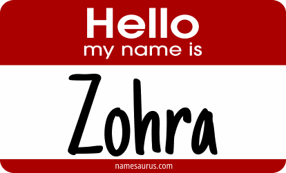Hello my name is Zohra png download