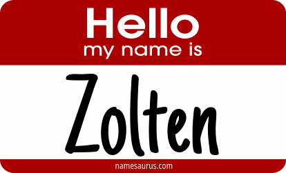 Hello my name is Zolten png download