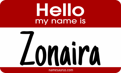 Hello my name is Zonaira png download