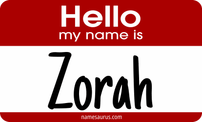 Hello my name is Zorah png download