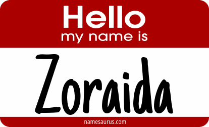 Hello my name is Zoraida png download