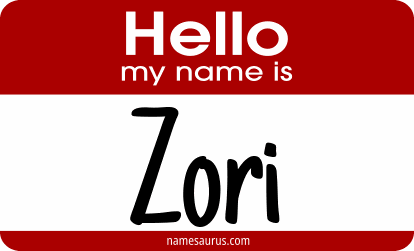 Hello my name is Zori png download