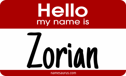 Hello my name is Zorian png download