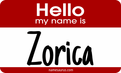 Hello my name is Zorica png download