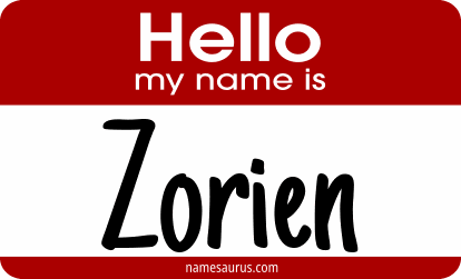 Hello my name is Zorien png download