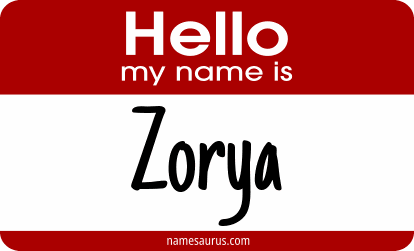 Hello my name is Zorya png download