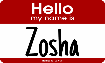 Hello my name is Zosha png download