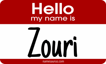 Hello my name is Zouri png download