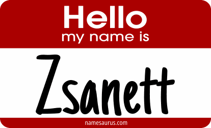 Hello my name is Zsanett png download
