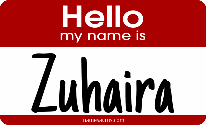 Hello my name is Zuhaira png download