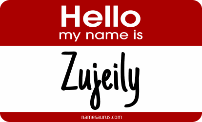 Hello my name is Zujeily png download