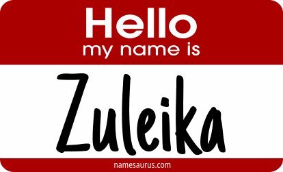 Hello my name is Zuleika png download