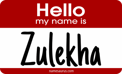 Hello my name is Zulekha png download